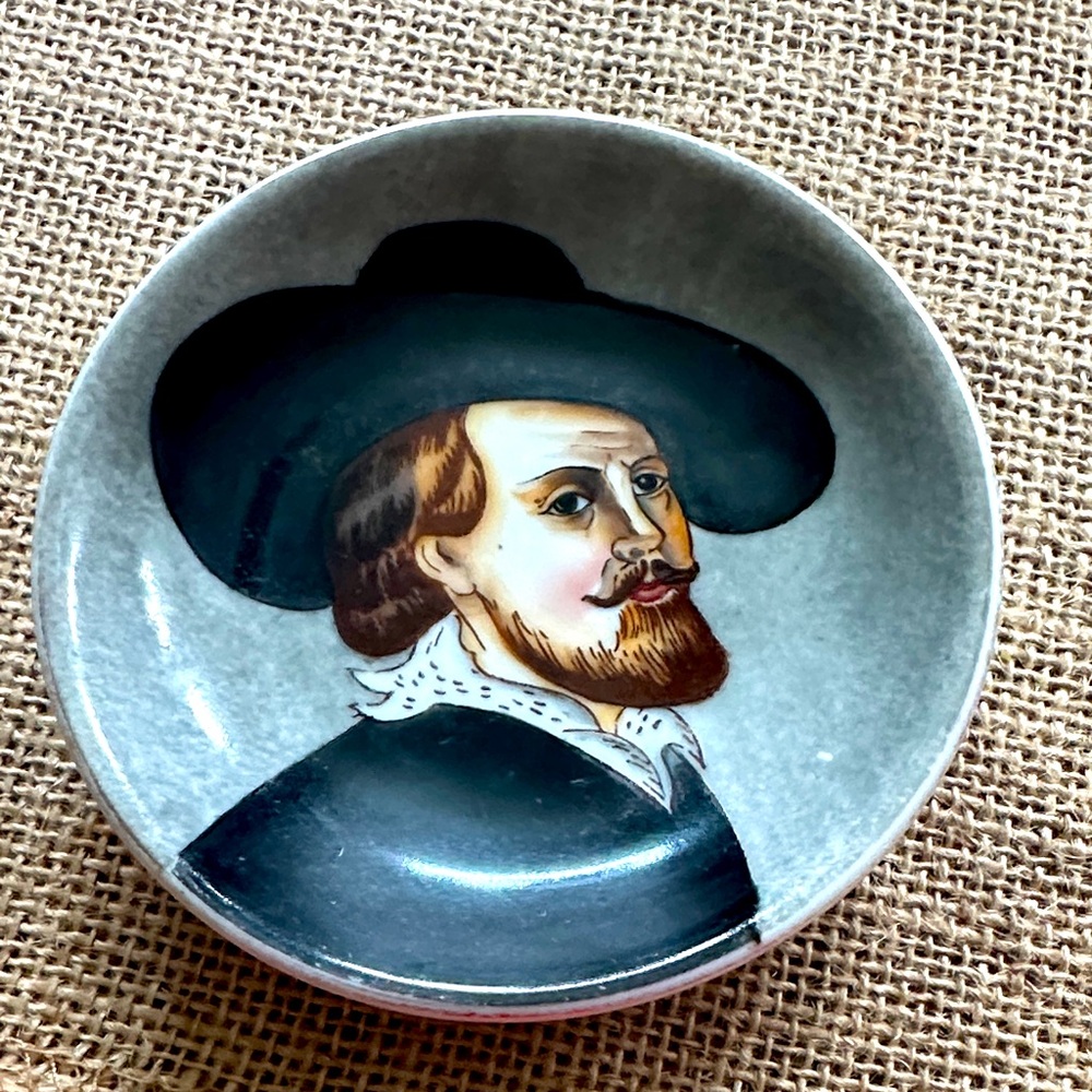 Antique Noritake Morimura portrait plate